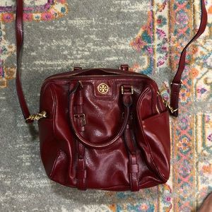 Tory Burch Wine Crossbody